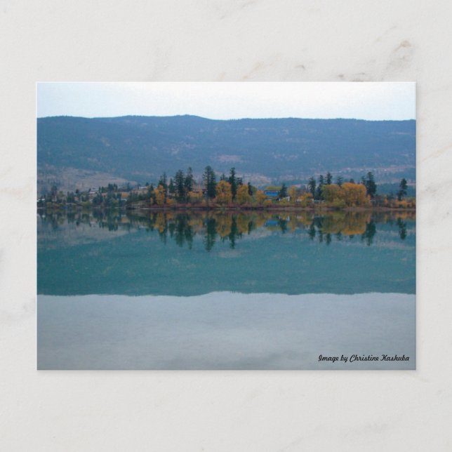 Fallreflektioner Vykort (Framsida)