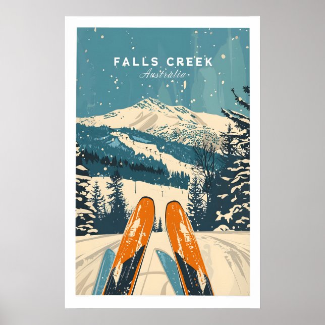 Falls Creek Wall Art 1 Poster (Framsidan)