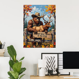 Fall's Gentle Giants: Sasquatch and the Stag's's Poster