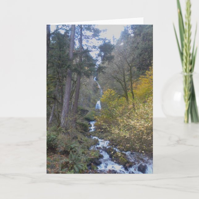 Falls Greeting Card Kort (Framsida)