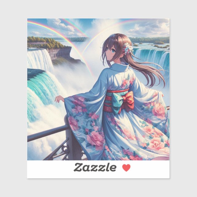 Falls gudstjänst klistermärken (Ark)