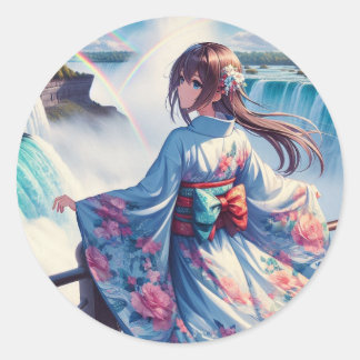 Falls gudstjänst runt klistermärke