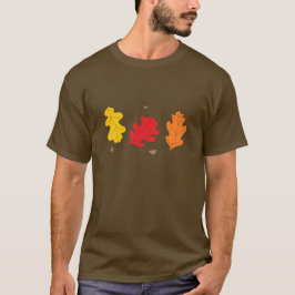 Fall's Oak Lövs and Acorns T Shirt