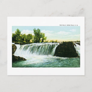 Falls, Sioux Falls, South Dakota Vykort