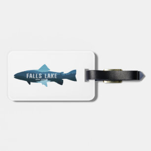 Falls Sjö North Carolina Fish Bagagebricka