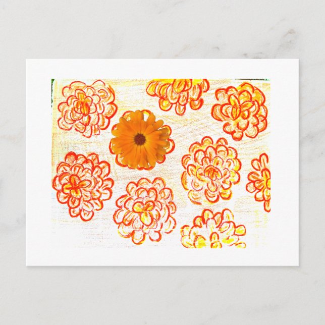 Falls The Sun Vykort (Framsida)