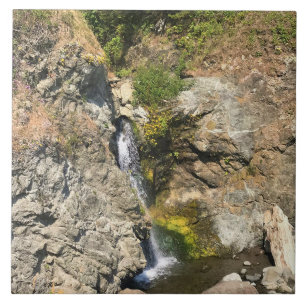 Falls vid Secret Beach, Samuel H. Boardman, OR Kakelplatta