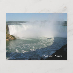 Falls View: Niagara USA Kanada Vykort