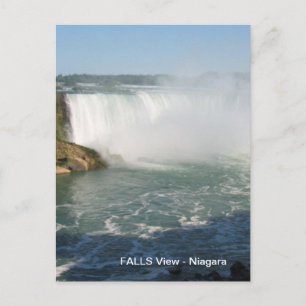 Falls View: Niagara USA Kanada Vykort