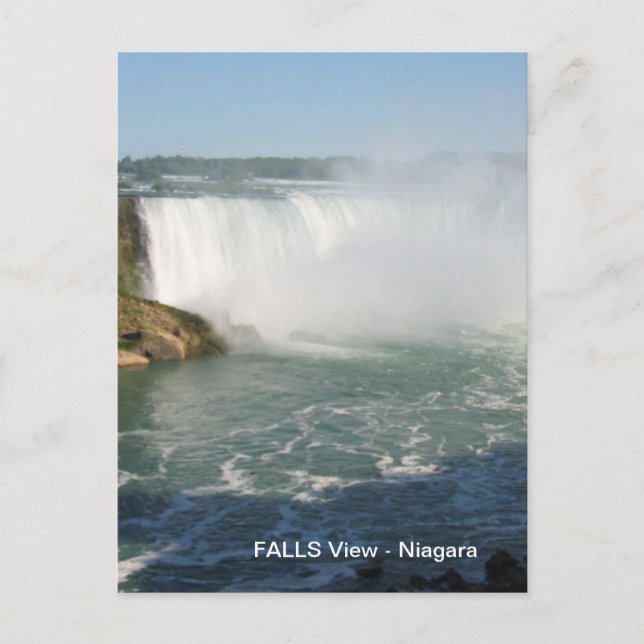 Falls View: Niagara USA Kanada Vykort (Framsida)