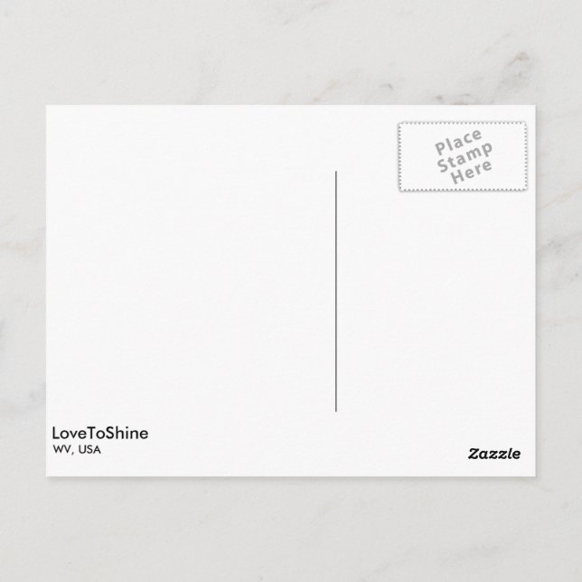 Falls&Vintage vykort (Baksida)