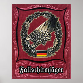 Fallschirmjaeger Poster