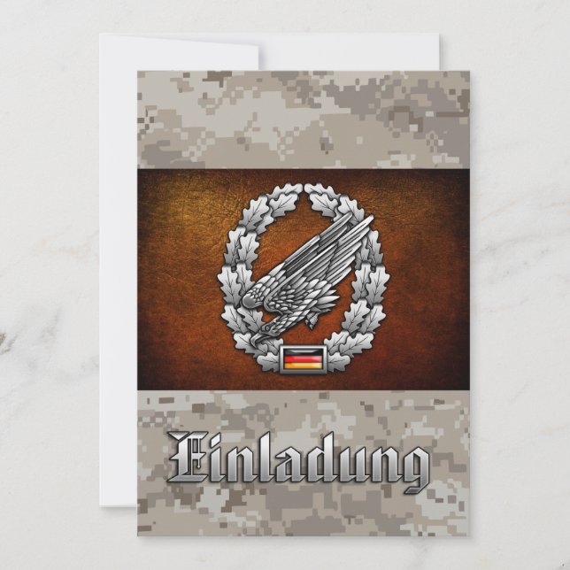 Fallschirmjägertruppe Barettabzeichen (Framsida)