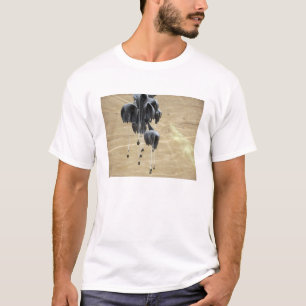 Fallskärm för packar för behållareleveranssyst t-shirt