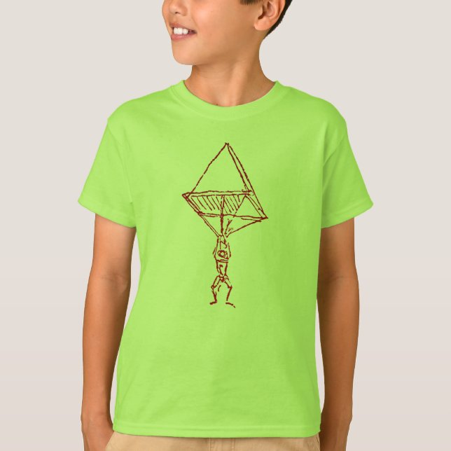 Fallskärm T-shirt (Framsida)