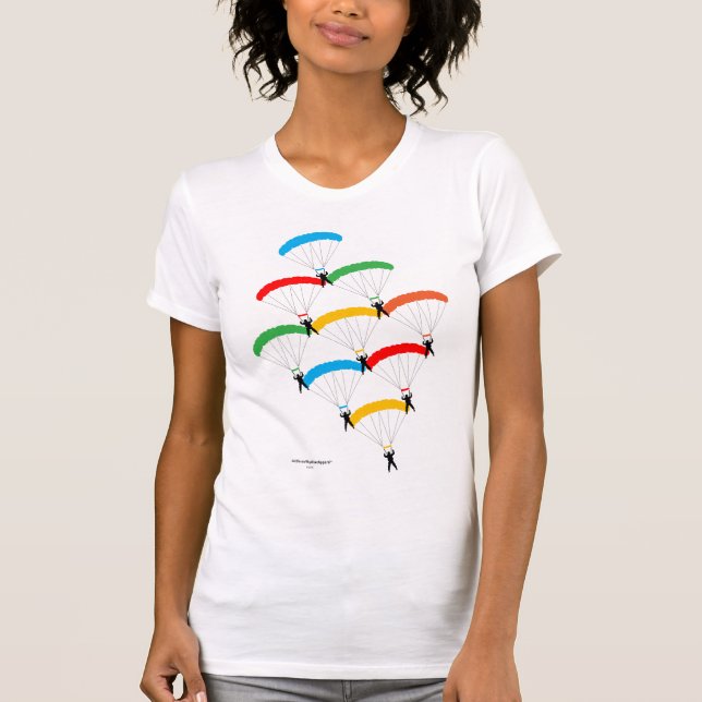Fallskärmbildande T-shirt (Framsida)