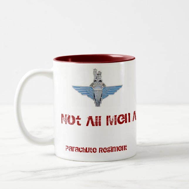 fallskärmregiment - jämbördig mugg (Vänster)