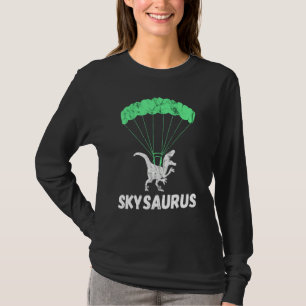 Fallskärmsdynosaurier Fallskärmshoppande Dino T Shirt