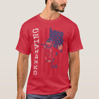 Fallskärmshoppare Parasailing Hängglidare Flygspor T Shirt