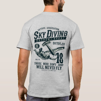 Fallskärmshoppning Extrem Sport Tee