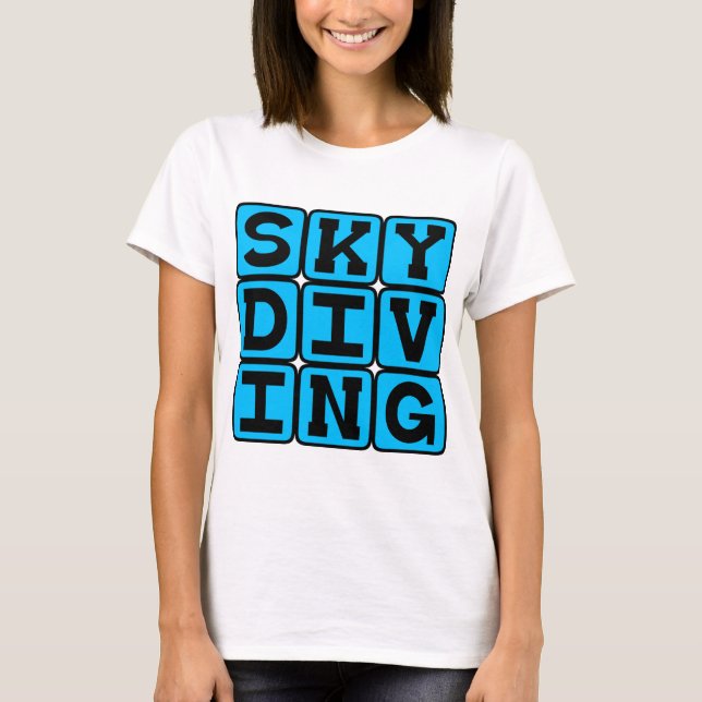 Fallskärmshoppning, Sport T-shirt (Framsida)