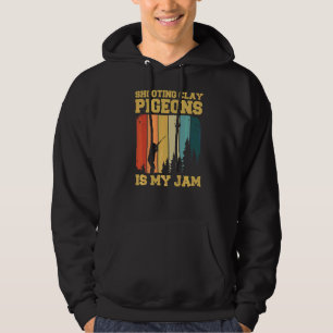 Fällskjutningskurs för en Clay Pigeon Shooter Hoodie