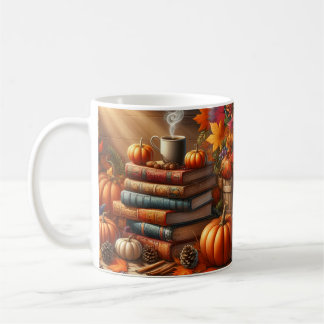 Fallskörd Böcker & Pumpkin Kaffemugg Omslag 