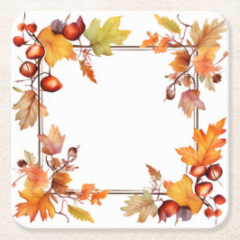 Fallskörd: Utandningsskörd Underlägg Papper Kvadrat