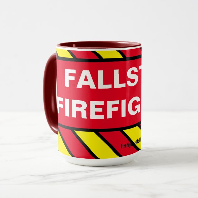 FALLSTON FIREFIGHTER MUGG (Framsida vänster)