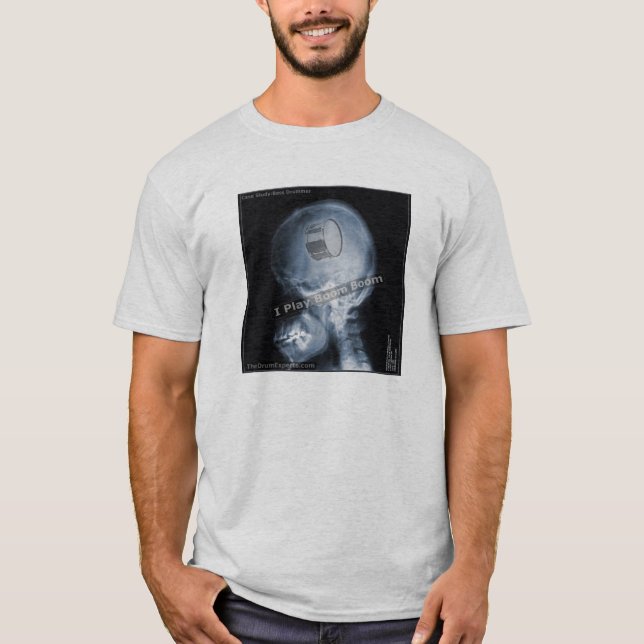 Fallstudie: Bastrummaspelare T-shirt (Framsida)
