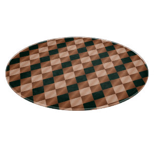 Fällt Harlequin,Brun-Black-ROUND-STYP