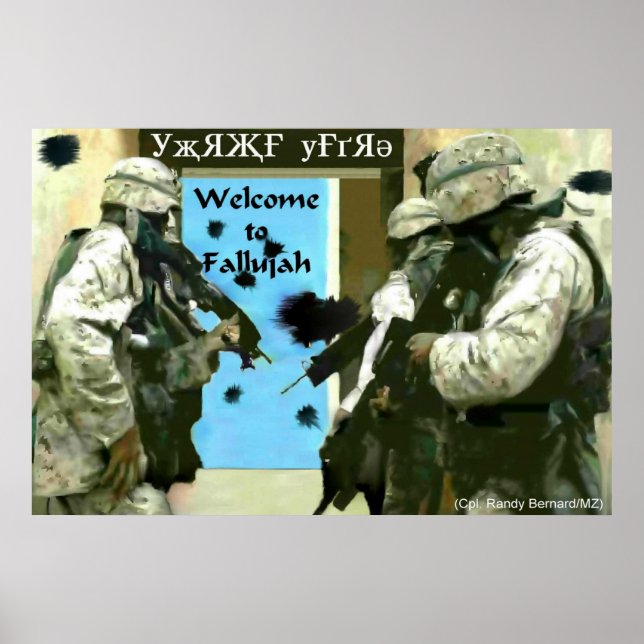 Fallujah 5K Poster (Framsidan)
