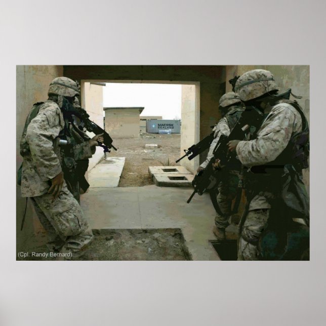 FALLUJAH SHUFFLE POSTER (Framsidan)