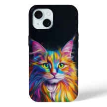 Fallväska för färgfull maine Coon