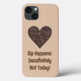 Fallväska för Funny Coffee Saming Phone