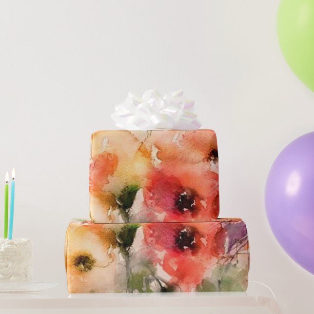 Fallvattenfärgspopior Presentpapper (Festgåvor)