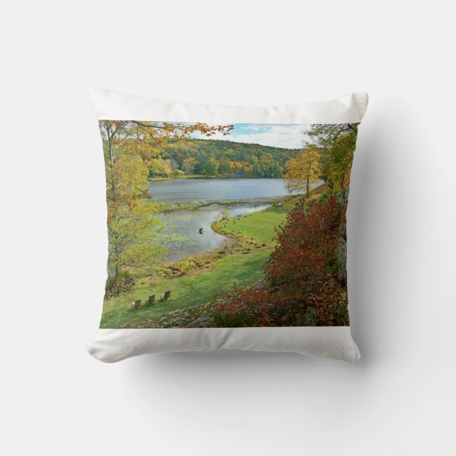 Fallvy i Innisfree Garden Kudde (Framsida)