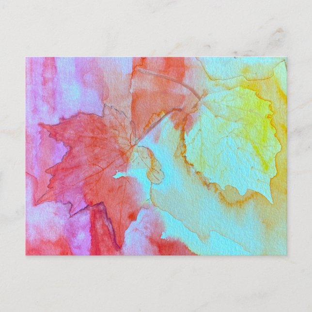 fallvykort vykort (Framsida)