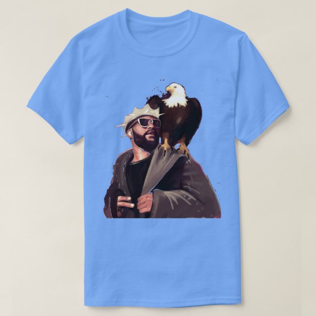 Fally ipupa Eagle T Shirt (Design framsida)