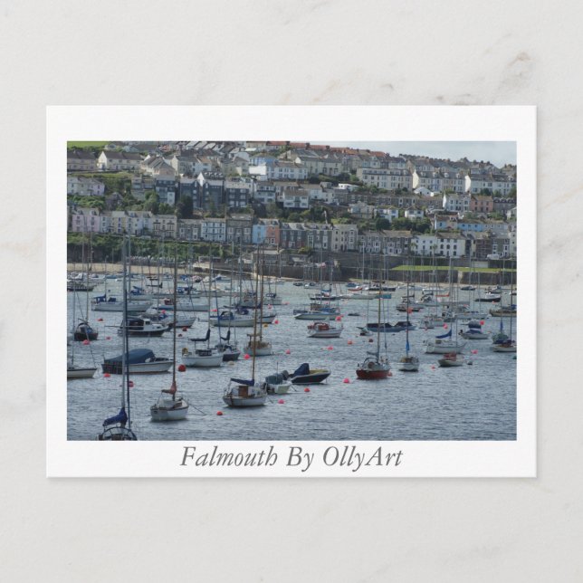 Falmouth by OllyArt Photography Vykort (Framsida)