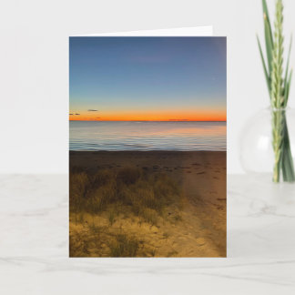 Falmouth Cape Cod Sunset Greeting Card Kort