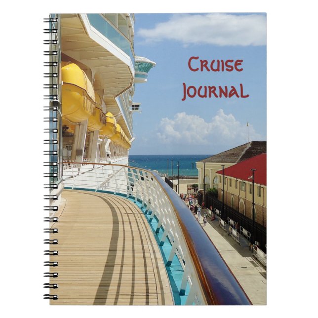 Falmouth Dockside Cruise Journal Anteckningsbok (Framsidan)