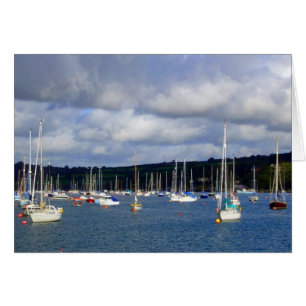 Falmouth hamn, Cornwall Hälsningskort