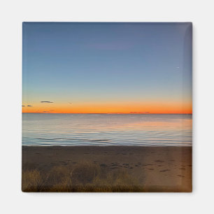 Falmouth Massachusetts Cape Cod Solnedgång Magnet