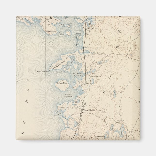 Falmouth, Massachusetts Magnet (Framsidan)