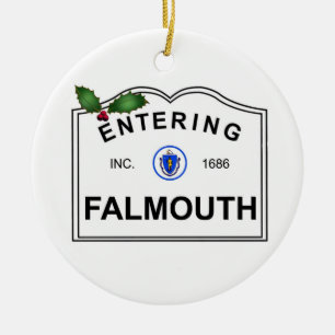 Falmouth MORSOR Julgransprydnad Keramik