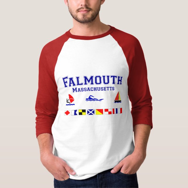 Falmouth MORSOR signalerar flagga Tröja (Framsida)