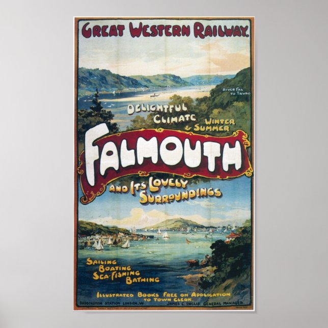 Falmouth Print Poster (Framsidan)