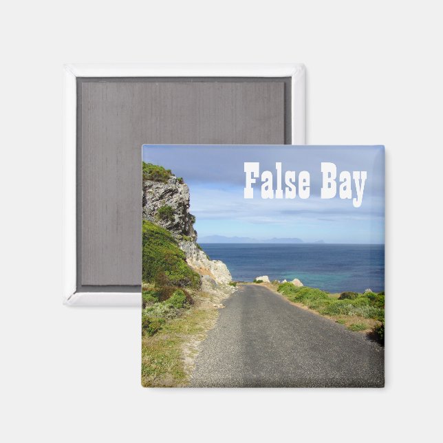 False Bay, Capetown, South Afrika Magnet (Front/Back)