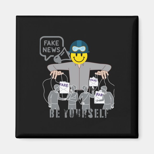 False Fake News Conspirations Illusion of Truth St Magnet (Framsidan)